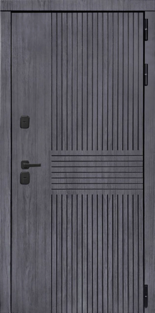 Входная дверь ДвериПРО Берген ФЛ-790 Velutto Bianco DPRO200409 внешняя сторона